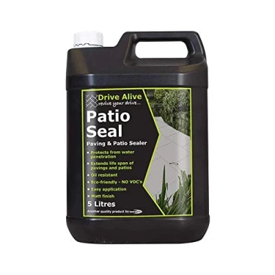 Image of Bond It Builders Complete Patio Seal Paving And Sealer Clear Liquid 5 Litre