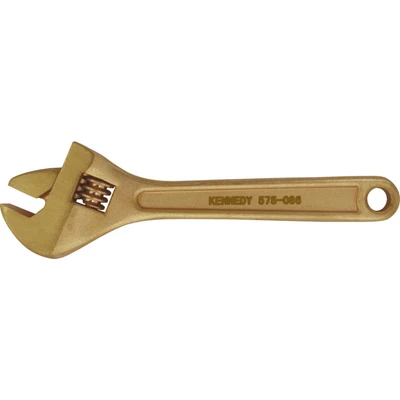 Image of Kennedy 300mm Spark Resistant Adjustable Wrench Be Cu