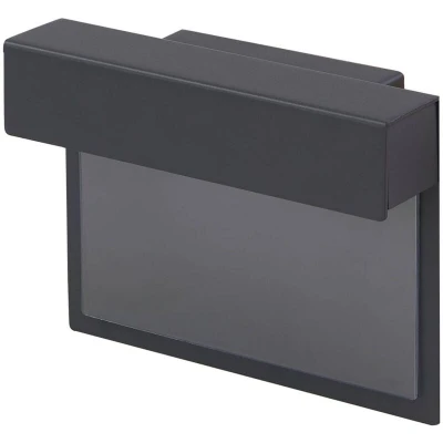 Image of Lindby LED house number light Antal, dark grey, aluminium