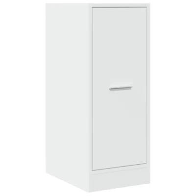 Image of vidaXL Apothecary Cabinet White Engineered Wood Storage Drawer/Pharmacy/Sideboard for Living Room/Bedroom/Office 30x41x77.5 cm