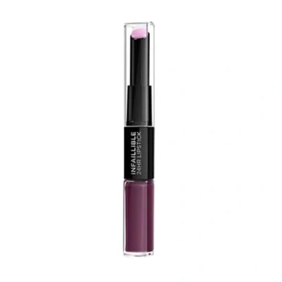 Image of L&#039;Oreal Paris Infallible 24HR 2 Step Lipstick 217 Eternal Vamp