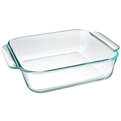 Image of Pyrex FBA_1105395 Basics 8.1&quot; Square (2 Quart), 8 inch, Clear