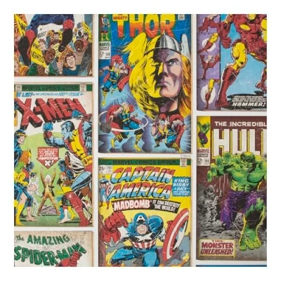 Image of Marvel Comics Action Heroes Wallpaper