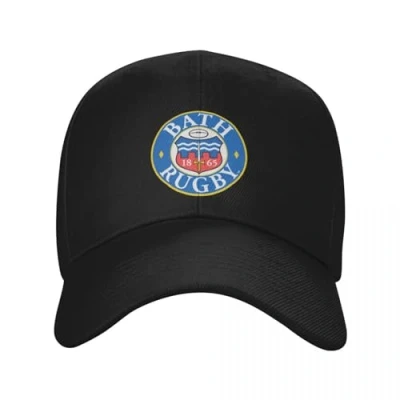 Image of LXCUDXZ Bath Rugby Logo Baseball Cap Golf Hat Man Women&#039;s Men&#039;s Gift