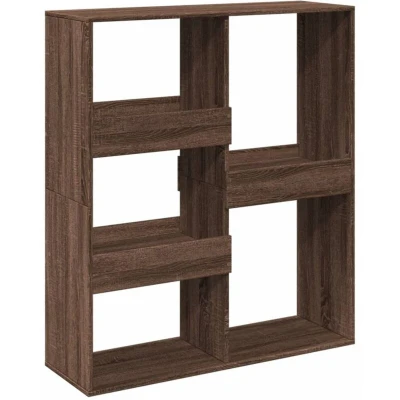 Image of vidaXL Room Divider Brown Oak 100x33x115 cm Engineered Wood