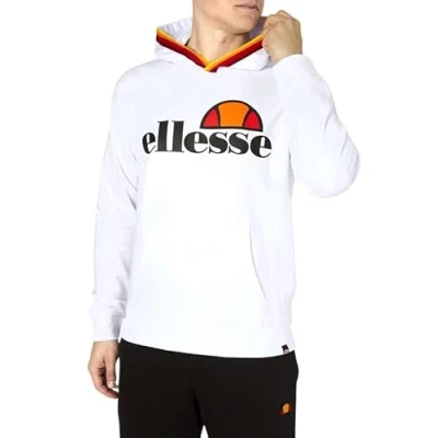 Image of Ellesse Men&#039;s Hoodie, White, XXL