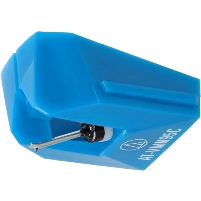 Image of Audio Technica VMN95C Conical replacement stylus VM95 Series Blue