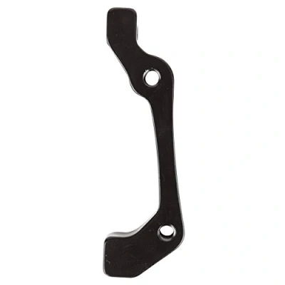 Image of Clarks Cycle Systems: Disc Brake Adaptor in BLACK I.S. Front 180MM