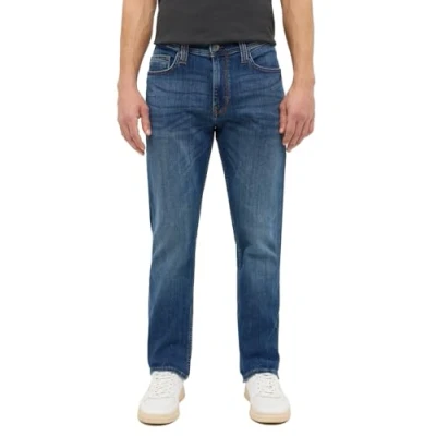 Image of MUSTANG Men&#039;s Style Boston Slim Jeans, Blue, 38 W/36 L