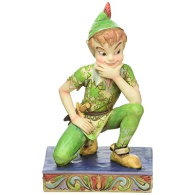 Image of Disney Traditions Childhood Champion Peter Pan Figurine