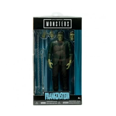 Image of Jada 253251014 Toys Universal Monsters Frankenstein 6 Deluxe Collector Figure, Black, Standard Size