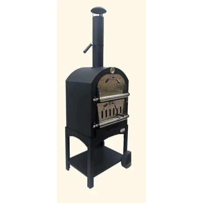 Image of FORNO BUONO® NAPOLI OUTDOOR WOOD FIRED/CHARCOAL FIRED PIZZA OVEN. INCLUDES DELUXE COVER