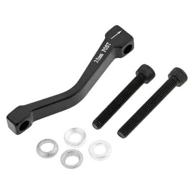 Image of gohantee Bike Disc Brake Adapter, Post Mount 180mm Adapter Converter, Rotor Cycling Accessories for MTB Mountain Bicycle