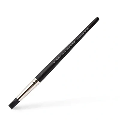 Image of Colour Shaper Flat Chisel 10 Extra Firm Painting Brush Black
