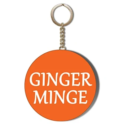 Image of Gift Insanity GINGER MINGE 58mm LONG CHAIN KEYRING