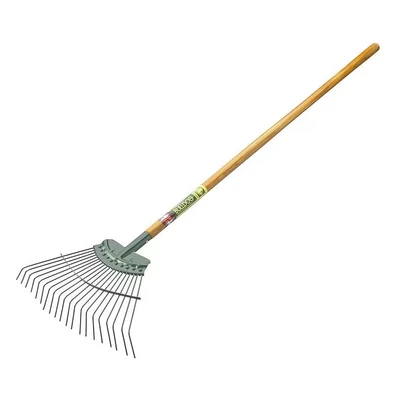 Image of Bulldog 9128NL Springbok Lawn Rake 54&quot; Handle