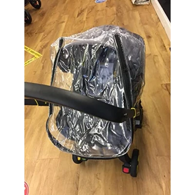 Image of 1stopbabystore Universal Doona Car seat raincover PVC Made in UK Will fit X Venicci Maxi COSI Cabrio Pebble Plus Silvercross Ventura and Many More carseat