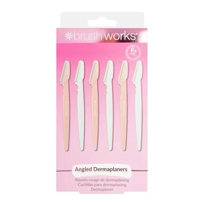 Image of Brushworks Angled Dermaplaners (Pack of 6)