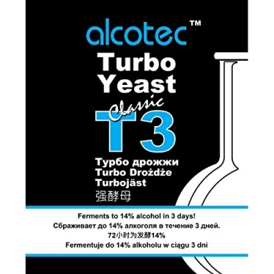 Image of Turbo Yeast Classic T3 120g Vodka Distilling Mash for Fermentation