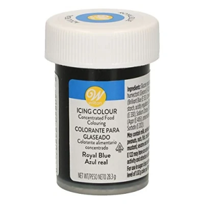 Image of Wilton Royal Blue Gel Icing Colour, 28.3 g