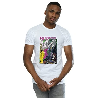 Image of Absolute Cult Syd Barrett Men&#039;s Fairies Poster T Shirt White Large