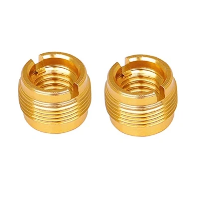 Image of Pack Of 2 Mic Stand Adapter Boom Arm Screw Thread 5/8&quot; Male To 3/8&quot; Female For Microphone Clip