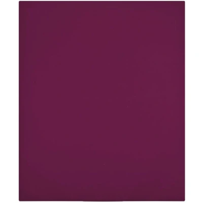 Image of vidaXL Jersey Fitted Sheets 2 pcs Bordeaux 160x200 cm Cotton