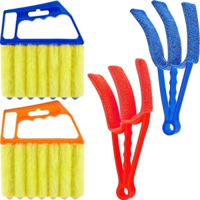 Image of Window Venetian Blind Cleaner duster Tool,Blind Tool, Mini Brush,Window Blinds Brush with,blinds (B)