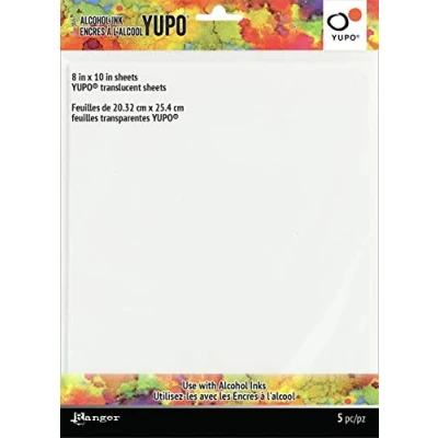 Image of Ranger Alcohol Ink Yupo Cardstock, Translucent, 18 ml