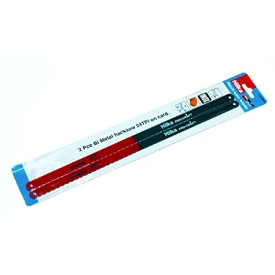 Image of Hilka 43909002 Pro Craft 24 TPI Bi Metal Hacksaw Blade, Set of 2 Pieces