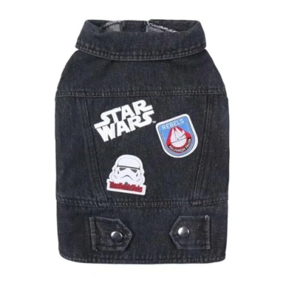 Image of CERDÁ LIFEs LITTLE MOMENTS For Fan Pets Star Wars Denim Jacket Officially Licensed by Wars®