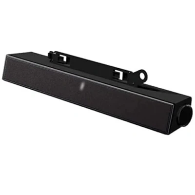 Image of Dell AX510 Sound Bar for Monitor 10 Watt Black Inspiron 17R 57XX, 7720, Latitude D630, Optiplex 50XX, 5250, 90XX, XPS One 27XX