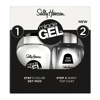 Image of Sally Hansen Miracle Gel Duo Nail Polish Top Coat and Get Mod 900, 29.4ml