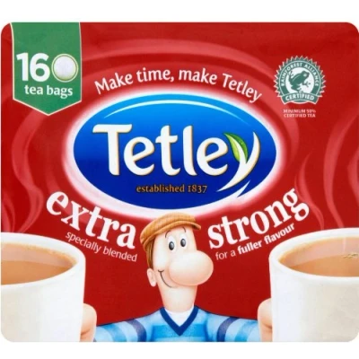 Image of Tetley Extra Strong Teabags 160 500g
