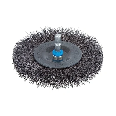 Image of wolfcraft Steel Wire Wheel Brush I 2102000