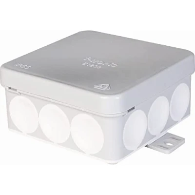 Image of Kopp 347101008 Wind Proof Junction Box Wall Mounted Damp with Press Out Membrane 85 x 40 mm