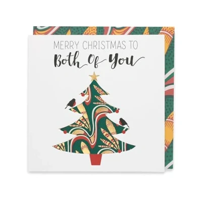 Image of UK Greetings Kindred x Afrotouch Both of You Christmas Card