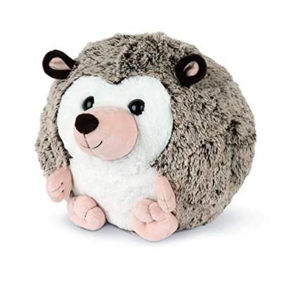 Image of COZY NOXXIEZ Plush Hand Warmer Toys Wildlife Animals Childrens Cute Pillows, Fluffy Soft Plushies, Reusable Animal Cushion Presents for Girls, Boys, Babies (Hedgehog)