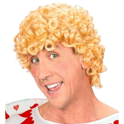 Image of Roman Cupid In Box Wig for Fancy Dress Costumes &amp; Outfits Accessory