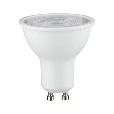 Image of Paulmann 28755 LED lamp Reflector RAL9003 7 watts dimmable White matt efficient Light Neutral 4000 K GU10,