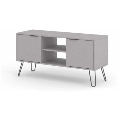 Image of Core Products Augusta Grey 2 Door Flat Screen TV Unit