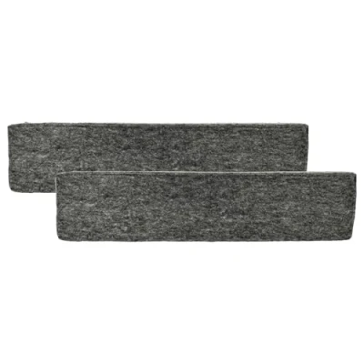 Image of vhbw 2 x activated carbon filters compatible with Miele DA 6708 D/EDST, 6700 D/OBSW, D/BRWS cooker hood 42.5 9.7 1.9 cm