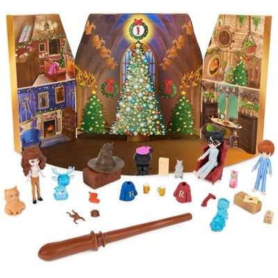 Image of Wizarding World Harry Potter, Magical Minis Advent Calendar with 24 Gifts, Surprise Toys Festive Countdown Calendar, Kids’ for Ages 6 and up