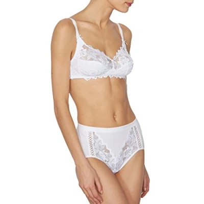 Image of Sans complexe Women&#039;s Coton D&#039;arum Knickers, (Blanc 3), 18 (Size: 46/48)