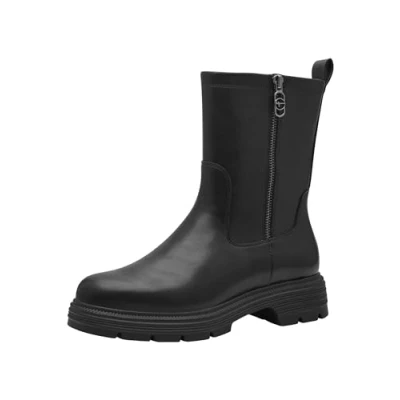 Image of Tamaris Women&#039;s 1 25803 43 Ankle Boot, Black, 7.5 UK