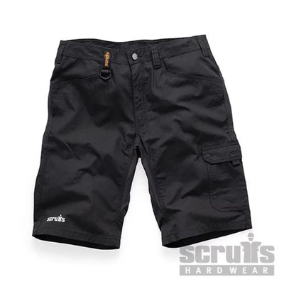 Image of Scruffs Trade Flex Shorts Black 34&quot; W
