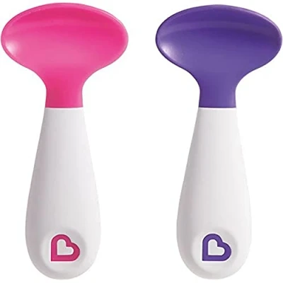 Image of Munchkin Infant Scooper Spoons, Assorted Colours