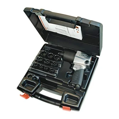 Image of Ingersoll Rand Air Impact Wrench 231GXP, 1/2 Inch Pneumatic Wrench, 1 Kit + 10 Sockets Set