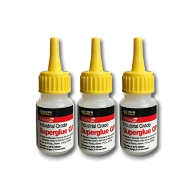 Image of 3 X Everbuild CYN20 20g General Purpose Industrial Superglue