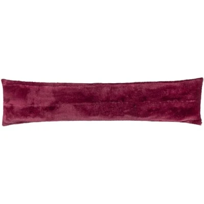 Image of Paoletti Empress Faux Fur Draught Excluder Cover, Cream